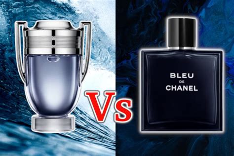 blue chanel o invictus paco rabanne|Paco Rabanne Invictus Vs Bleu De Chanel – Perfume Nez.